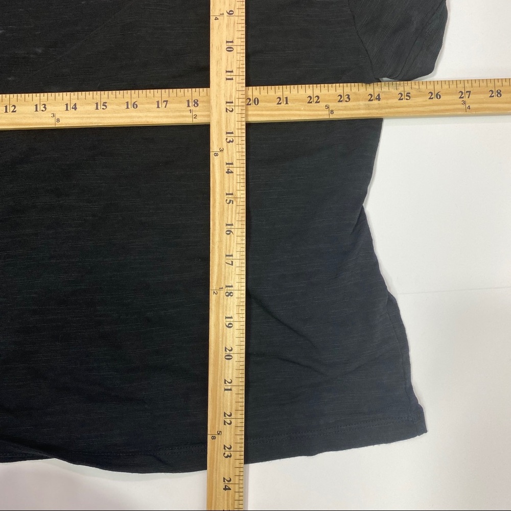 Free People Sz M Viola Open Back Tee - Picture 7 of 8